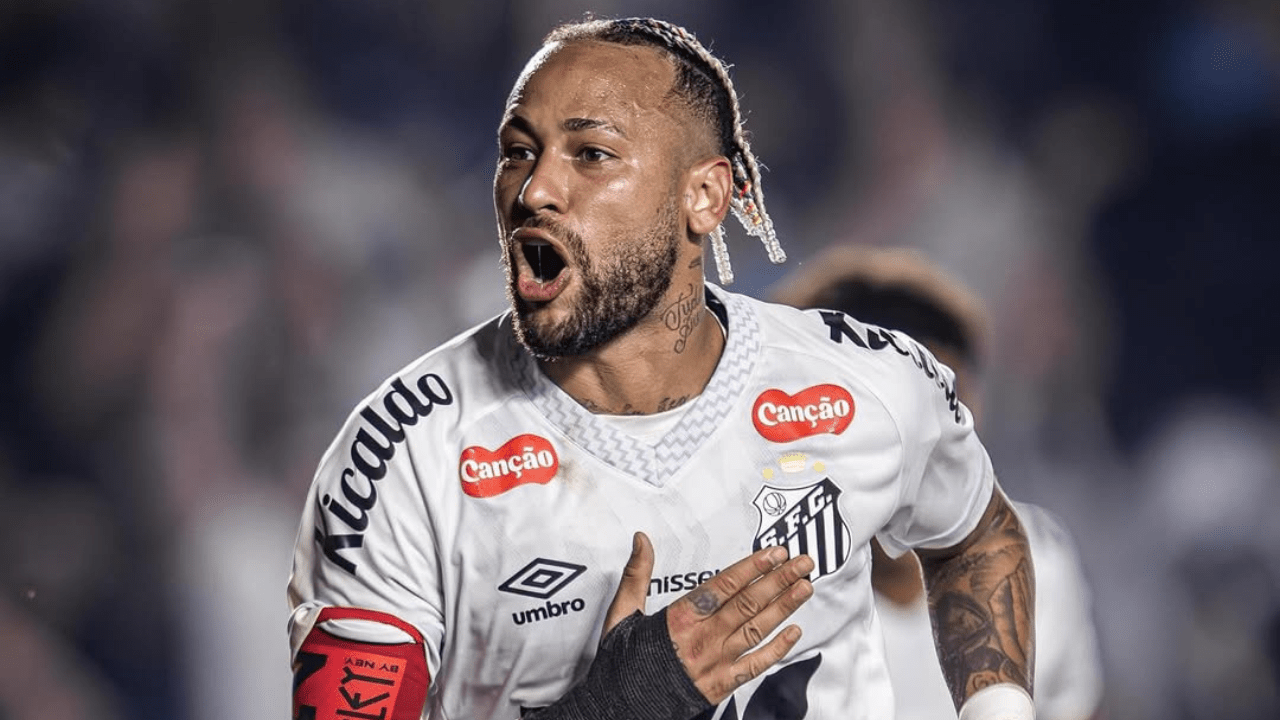 Neymar marca belo gol e Santos vence Flamengo pelo Brasileirão