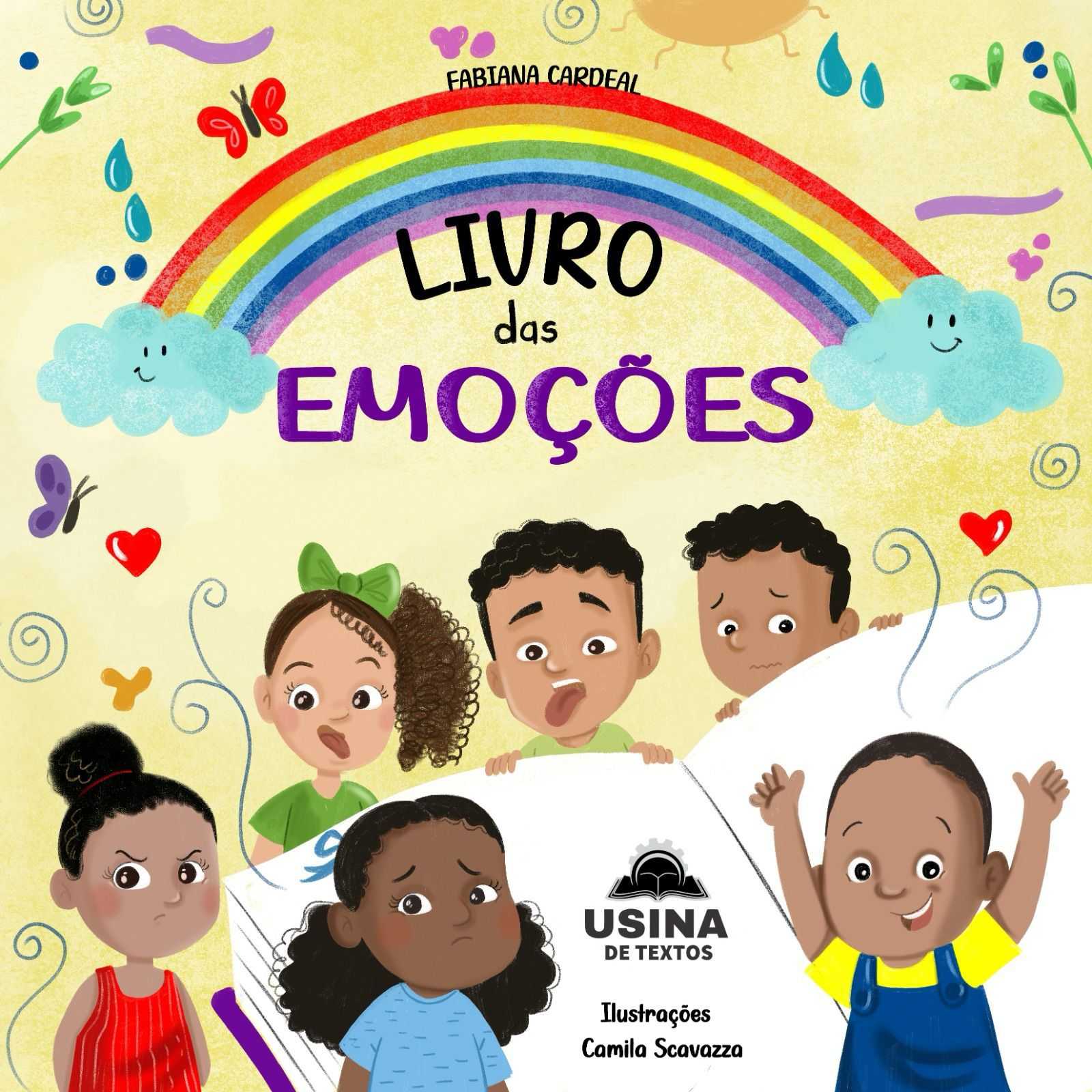 Livro das Emoções: Obra infantil baiana propõe escuta sensível e cuidado com sentimentos desde a infância