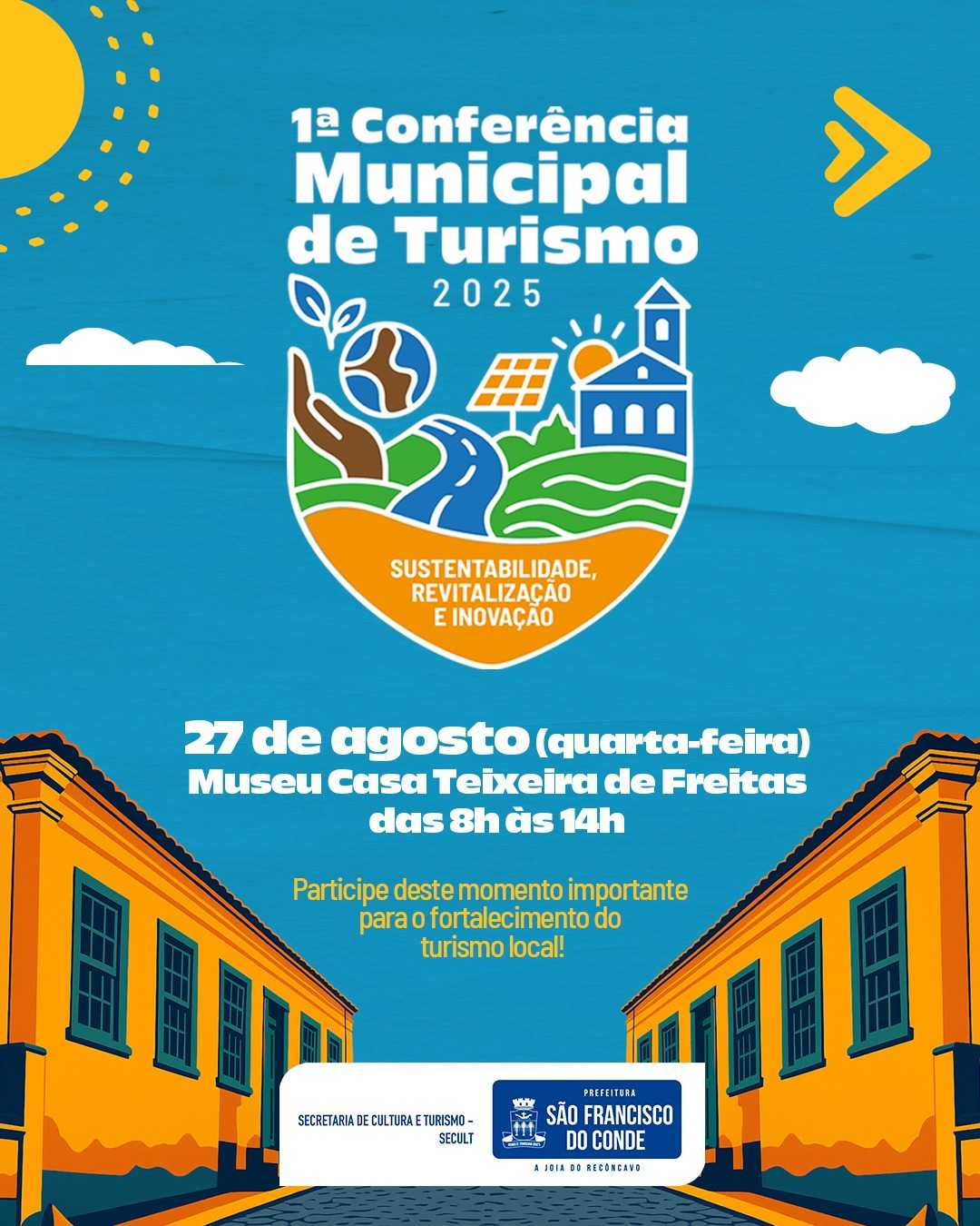 1ª conferência municipal de turismo em são francisco do conde São Francisco do Conde realiza a 1ª Conferência Municipal de Turismo
