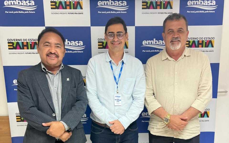 Deputado Roberto Carlos e prefeito de Itiúba buscam solução definitiva para a falta de água no municipio