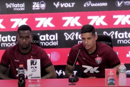 Apresentados! Dupla de volta ao Vitória fala pela primeira vez: "foco"