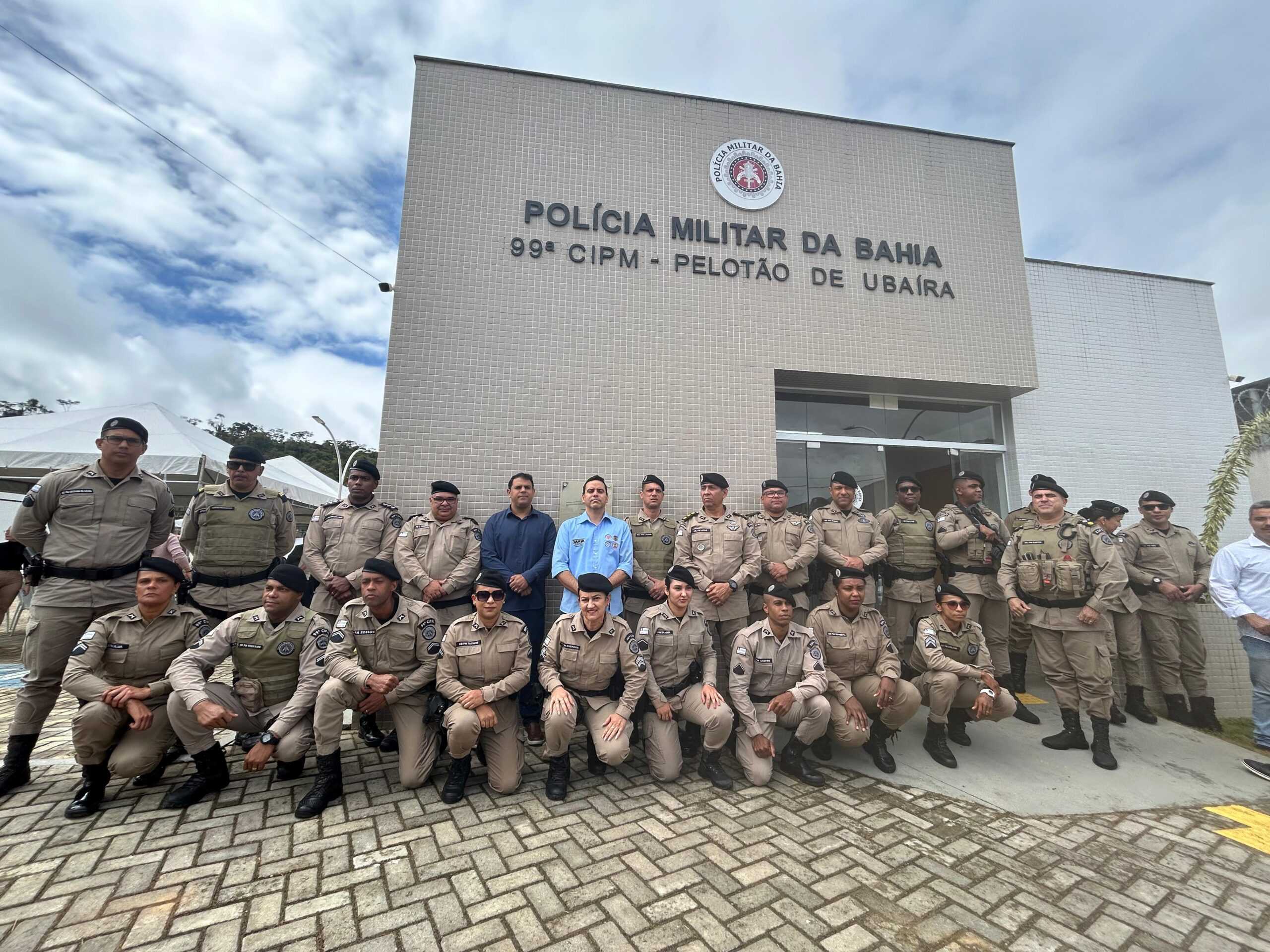 SSP entrega novo pelotão da PM em Ubaíra após investimento milionário