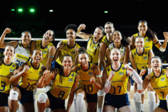 Vôlei: Brasil permanece com 100% de aproveitamento no Mundial