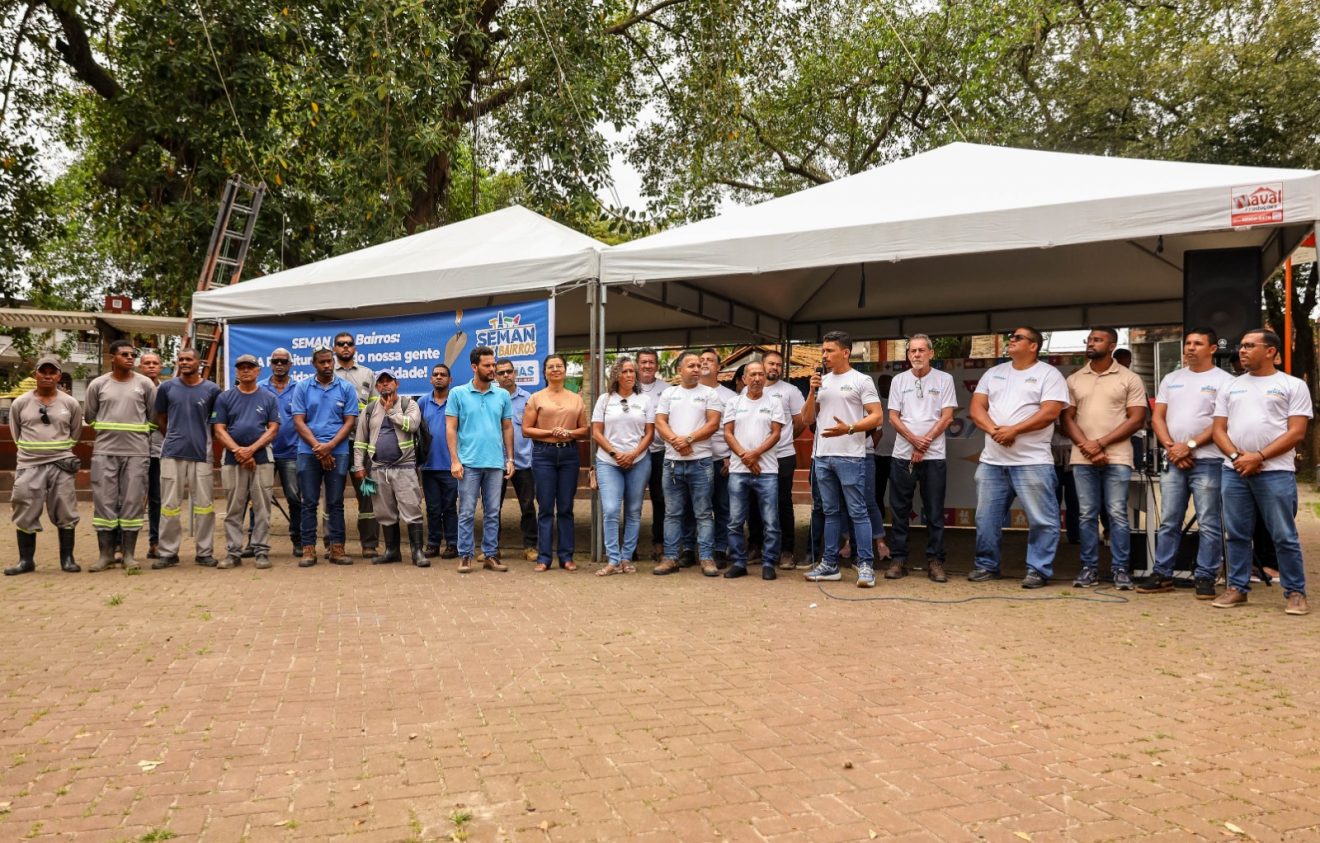 Candeias inicia mutirão de limpeza no Malembá com 100 profissionais