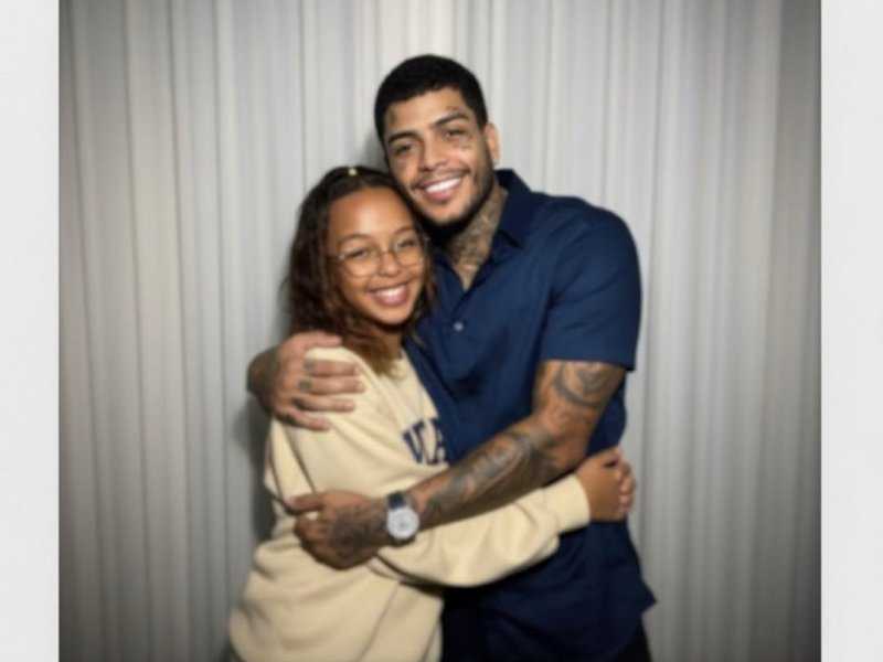 Filha de MC Kevin Emociona em Trend: 'Mato 1% da Saudade'