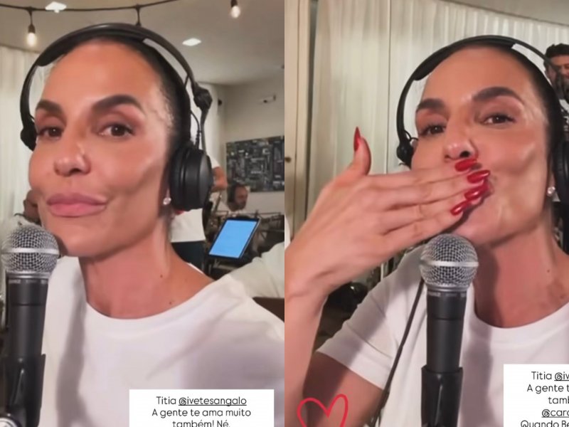 Ivete Sangalo Encanta com Homenagem a Bento, Filho de Thiaguinho