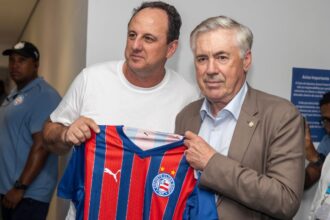 Data marcada! Saiba quando Ancelotti volta a Salvador para acompanhar jogo do Bahia