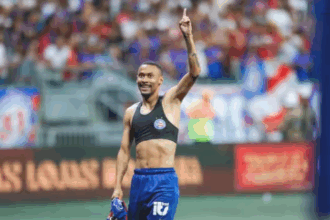 Com gol de Ademir, Bahia vence Palmeiras e encerra jejum no Brasileirão