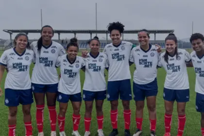 Bahia goleia por 28 a 0 e registra maior vitória da história no futebol feminino do clube