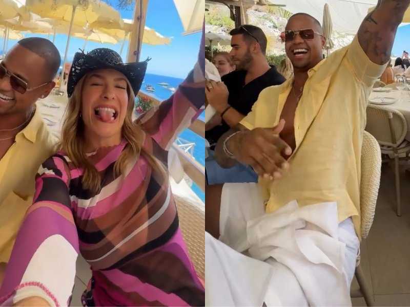 Itália: Léo Santana Descobre Sucesso em Restaurante Surpreendente!