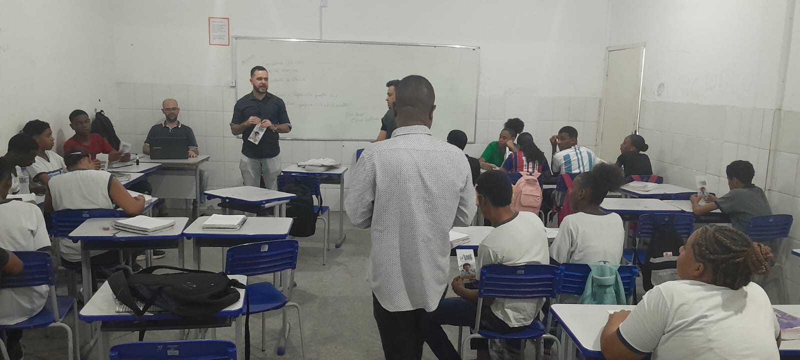 Mobilização sabe-saeb da seduc com estudantes do 9º ano em são francisco do conde Mobilização do SABE-SAEB Mobiliza Estudantes do 9° Ano em São Francisco do Conde