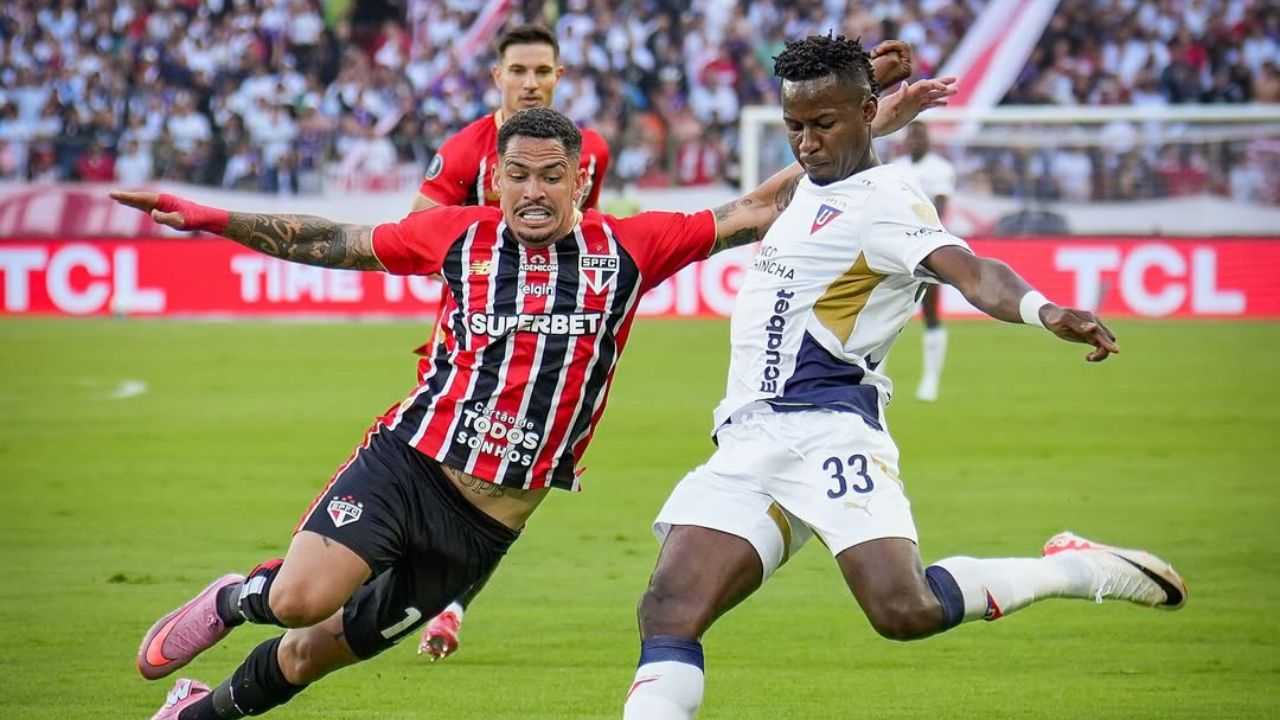 Na altitude, São Paulo perde para LDU por 2x0 pelas quartas da Libertadores