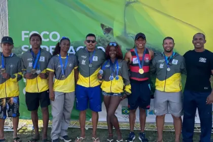 Ubatã conquista cinco medalhas no Brasileiro de Canoagem de Velocidade e Paracanoagem