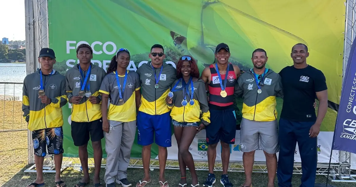 Ubatã conquista cinco medalhas no Brasileiro de Canoagem de Velocidade e Paracanoagem