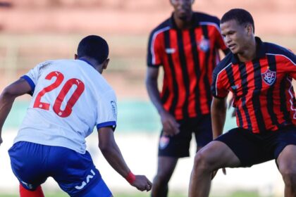 Após quase sofrer W.O, Vitória é eliminado para o Bahia na Copa do Nordeste sub-20