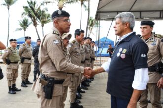 Polícia amplia policiamento em Salvador com entrega de 120 viaturas