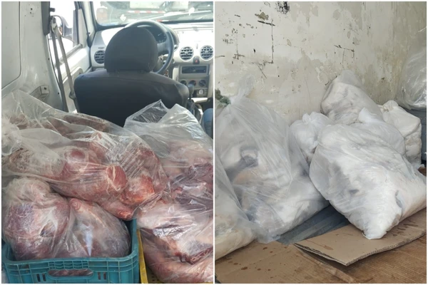 Polícia Civil apreende 330 kg de carne imprópria em Salvador