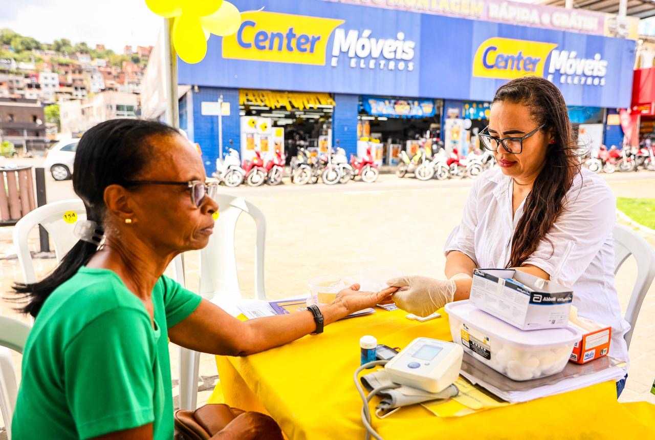ACS oferecem serviços de saúde gratuitos no Centro da cidade