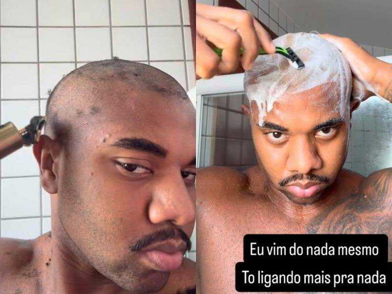 Davi Brito Raspa Cabelo: 'Nada a Perder na Luta'