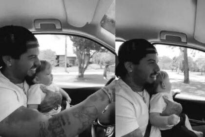 Zé Felipe em polêmica: Dirigindo com filho no colo!