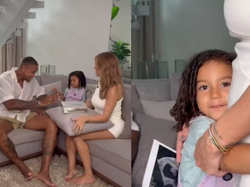 Lore Improta: Reação Emocionante da Filha Liz ao Ser Irmã!