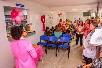 Candeias realiza Pink Day e promove saúde das mulheres nas UBSs