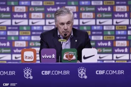 Ancelotti convoca Seleção para amistosos na Ásia