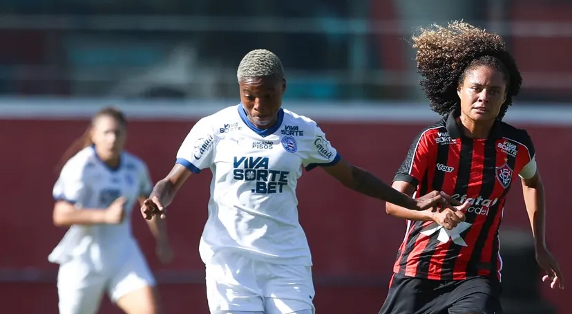 Bahia vence Vitória por 1x0 no jogo de ida da final do Baianão Feminino