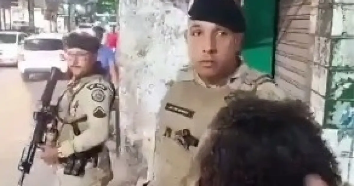 PM agrediu homem em protesto em Salvador; investigação iniciada