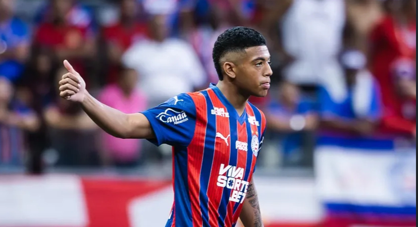 Joia do Bahia quebra recorde da Série A após estrear contra Flamengo