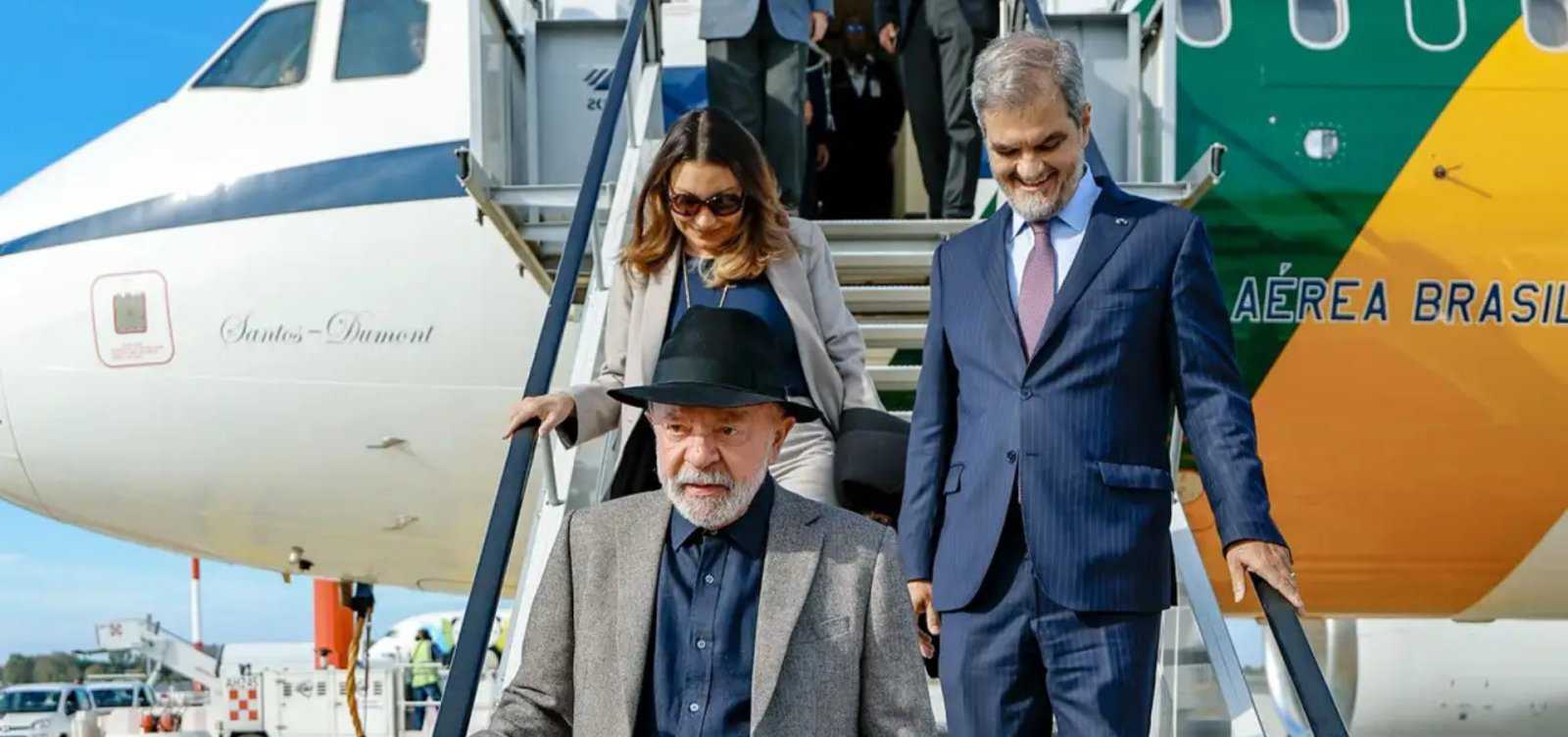 Lula chega a Roma para participar do Fórum Mundial da Alimentação da FAO