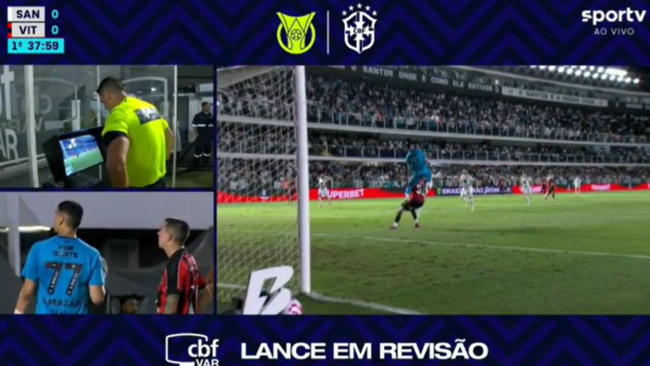 Neymar detona arbitragem após pênalti em Santos x Vitória: "tem que profissionalizar"