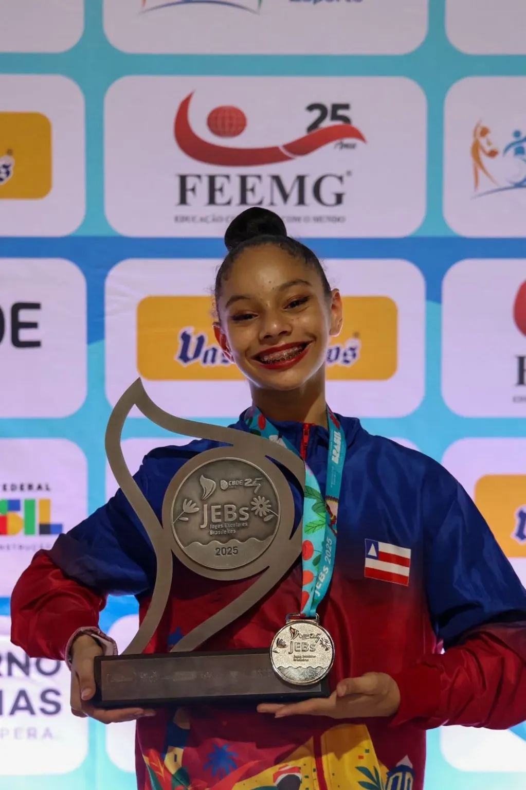 Thalia Sodré brilha e conquista prata nos Jogos Escolares Brasileiros