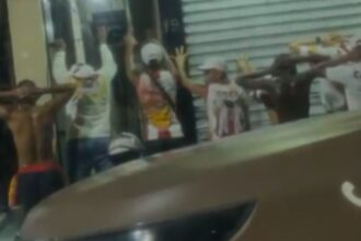Confusão! Briga termina com 40 integrantes da TUI detidos pela PM antes do Ba-Vi