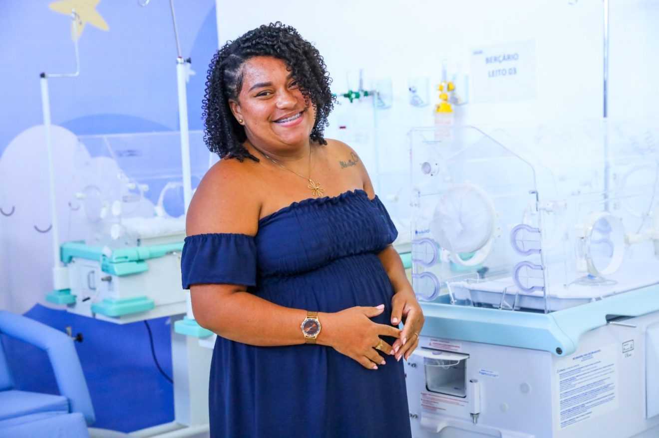 Gestantes visitam novas instalações da maternidade José Mário dos Santos