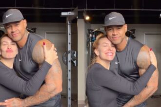 Treino em Casal: Lore Improta e Léo Santana Mostram Barriguinha em NY!