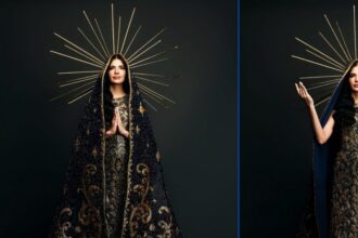 Modelo Brasileira Brilha no Miss Universo 2025 com Vestido de Nossa Senhora