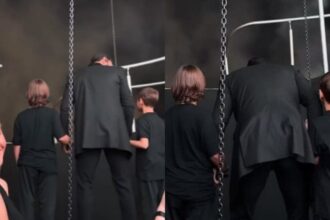 Andressa Suita se emociona: Gusttavo Lima e filhos surpreendem