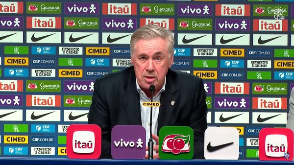 Ancelotti rasga elogios a Luciano Juba após convocação para Seleção Brasileira