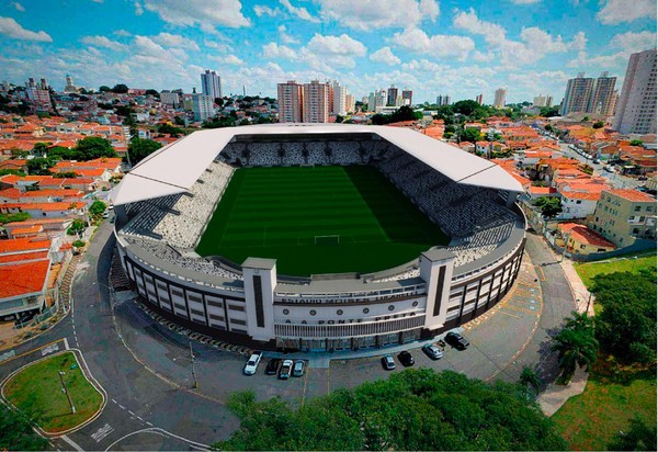 Tradicional clube brasileiro divulga reforma de estádio após conquistar título nacional