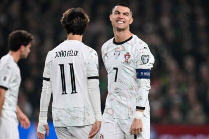 Cristiano Ronaldo é expulso em derrota de Portugal para Irlanda
