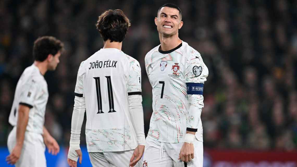 Cristiano Ronaldo é expulso em derrota de Portugal para Irlanda