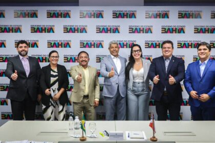 De olho nas eleições, deputados do PV cobram celeridade de obras no interior em reunião com Jerônimo