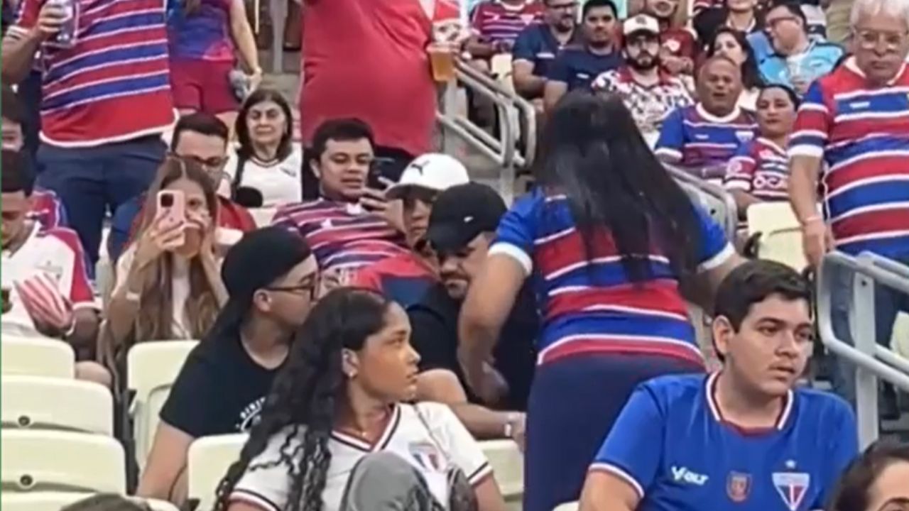 Torcedora do Fortaleza que hostilizou flamenguistas recebe punição pesada