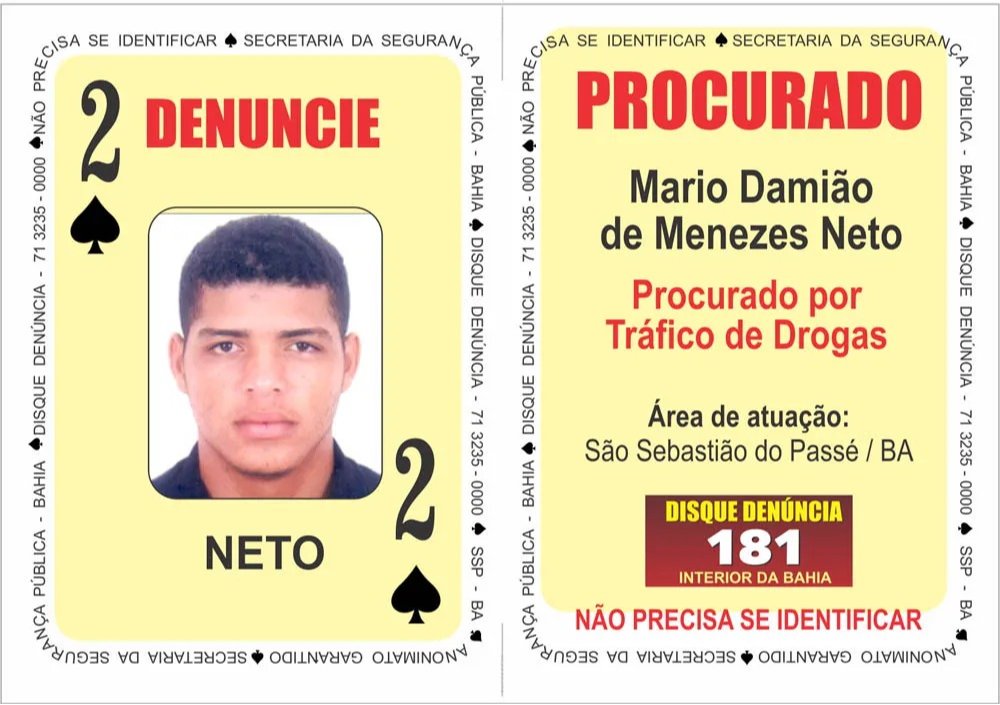 Executado ex-integrante do Baralho do Crime em Dias D'Ávila