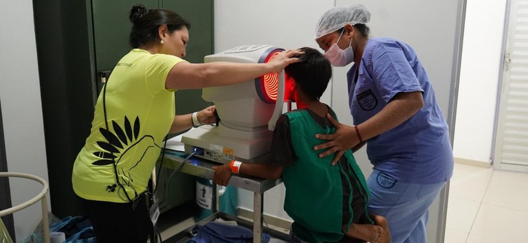 Ministério da Saúde promove cirurgias oftalmológicas para indígenas do Vale do Javari