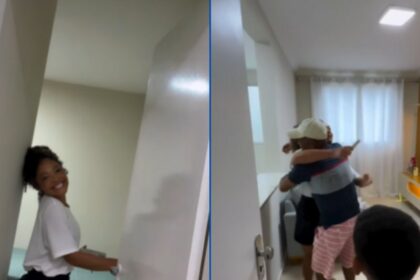 Influenciadora Baiana Surpreende Pai e Irmão com Emoção Inédita
