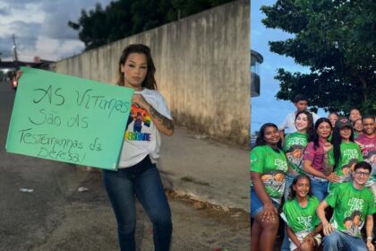 Liberdade Já: Kamylinha e Amigos Protestam em Presídio