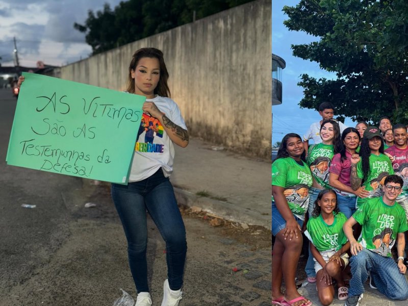 Liberdade Já: Kamylinha e Amigos Protestam em Presídio