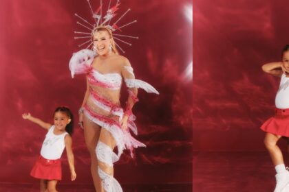 Lore Improta leva Liz ao ensaio da Viradouro: emoção e magia!